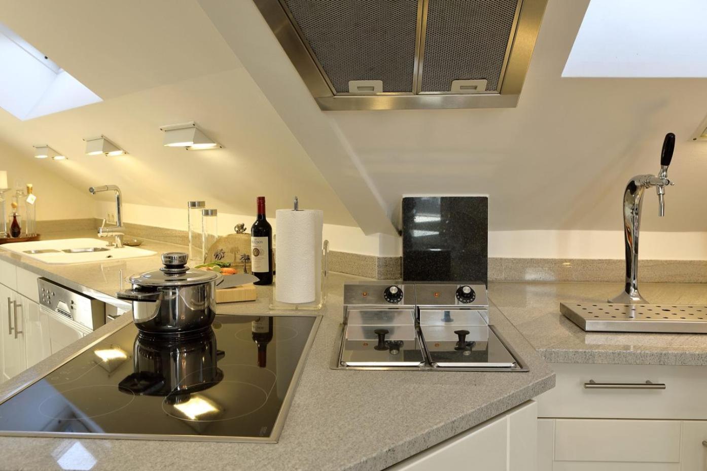 Apartamento Penthouse Muelheim- Ruhr - Zentral - Edel - Luxus Pur Mülheim an der Ruhr Exterior foto